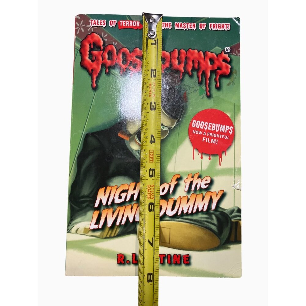 Goosebumps "Night Of The Living Dummy" By R.L. Stine 2015 Paperback Book - Picture 11 of 13